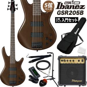 GIO Ibanez ジオアイバニーズ 5弦エレキベース GSR205B 小型アンプ［PG-10］入門セット［長期欠品中］〈大型荷物〉｜sakuragakki