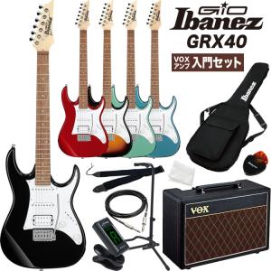 GIO Ibanez アイバニーズ エレキギター GRX40 VOXアンプ(Pathfinder10) 入門セット〈大型荷物〉｜sakuragakki