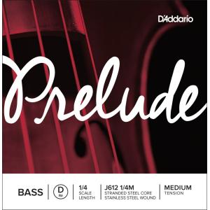 D'Addario ウッドベース弦 J612 1/4M Prelude Bass Strings / D-MED［バラ弦/ミディアム］［ダダリオ daddario コントラバス］〈ゆうパケット対応〉｜sakuragakki