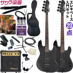 SELDER エレキベース JBC-04/PBC-04 20点入門セット