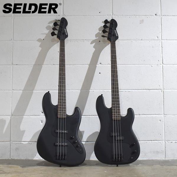 SELDER エレキベース JBC-04/PBC-04 単品〔ケース・シールド付き〕〔セルダー JB...