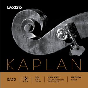 D'Addario ウッドベース弦 K612 3/4M Kaplan Double Bass Strings / D-MED［バラ弦/ミディアム］［ダダリオ daddario コントラバス］〈ゆうパケット対応〉｜sakuragakki