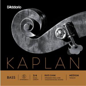 D'Addario ウッドベース弦 K615 3/4M Kaplan Double Bass Strings / C -MED［バラ弦/ミディアム］［ダダリオ daddario コントラバス］〈ゆうパケット対応〉｜sakuragakki