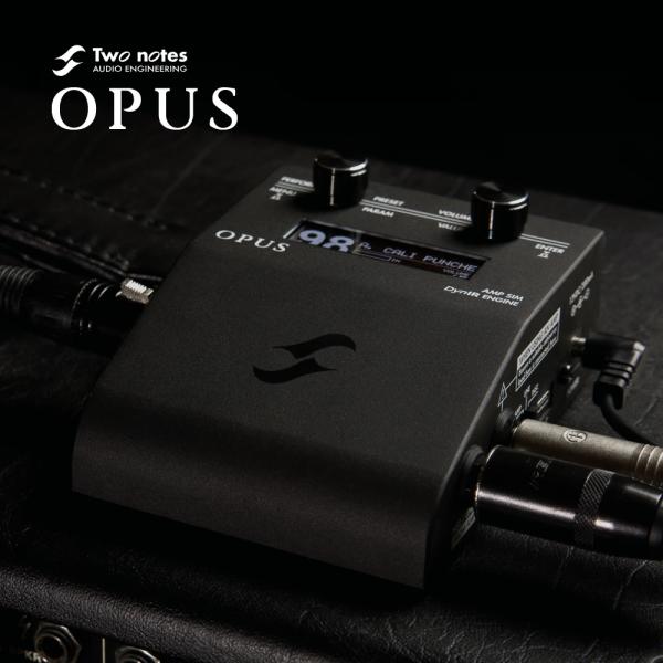 Two notes OPUS アンプ シミュレーター プリアンプ キャビネット シミュレーター IR...