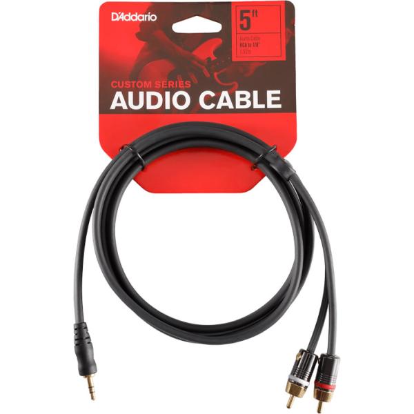 PlanetWaves ケーブル PW-MP-05〔5ft/1.5m RCA-StMini〕〔ダダリ...