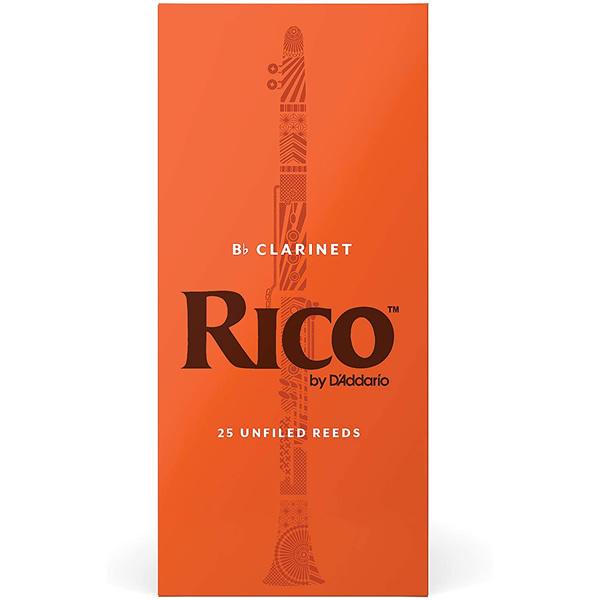 D&apos;Addario WoodWinds ダダリオ リード Bbクラリネット用 RICO RCA25 ...