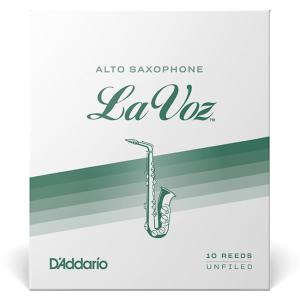 D'Addario WoodWinds ダダリオ リード アルトサックス用 LA VOZ RJC10 10枚入り［RJC10HD/RJC10MD/RJC10MH/RJC10MS/RJC10SF］〈ゆうパケット対応〉｜sakuragakki