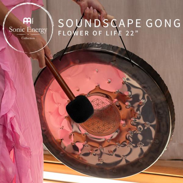 MEINL Sonic Energy サウンドスケープ・ゴング 22" フラワーオブライフ SGFO...
