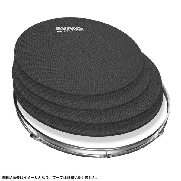 EVANS エヴァンス SoundOff ドラムミュート Mute Pak Standard Siz...