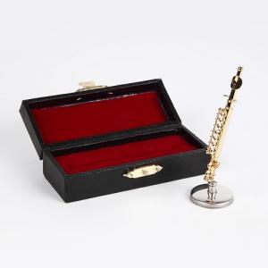 ミニチュア楽器 キーホルダー フルート 全長約5.5cm SUNRISE SOUND