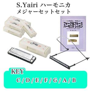 ARIA（アリア） 10ホールズハーモニカ ブルースハープ 12キー セット