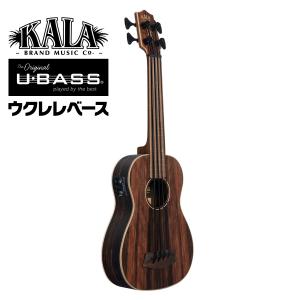 KALA ウクレレ ベース STRIPED EBONY WITH ROUND WOUNDS U-BASS
