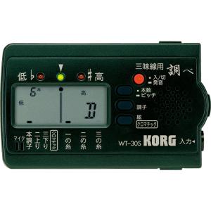 KORG 三味線専用調べ チューナー WT-30S ［コルグ しゃみせん WT30S］［ゆうパケット対応］｜sakuragakki