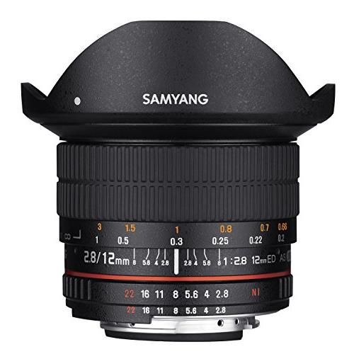 Samyang 12mm F2.8 超ワイド魚眼レンズ Canon EOS EF デジタル一眼レフカ...