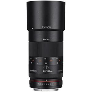 Rokinon 100mm F2.8 ED UMCフルフレーム望遠マクロレンズ オリンパスとパナソニックマイクロフォーサーズ交換レンズカメラ用　並行輸入品｜sakuragumi