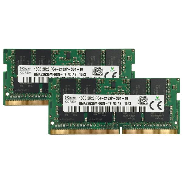 Hynix original 32 GB ( 2 x 16gb )ノートPCメモリアップグレードfo...