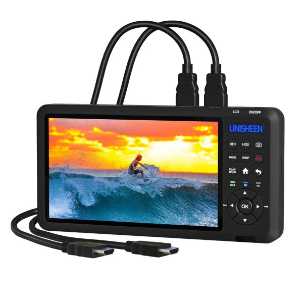 UNISHEEN HD Video Capture Box 2 Channel HDMI Pictu...