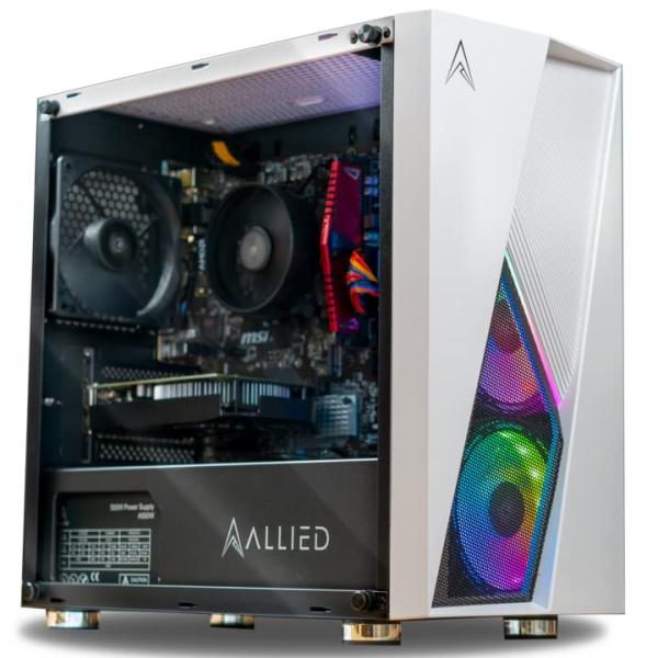 ALLIED GAMING Stinger Desktop PC: AMD Ryzen 5 1600...