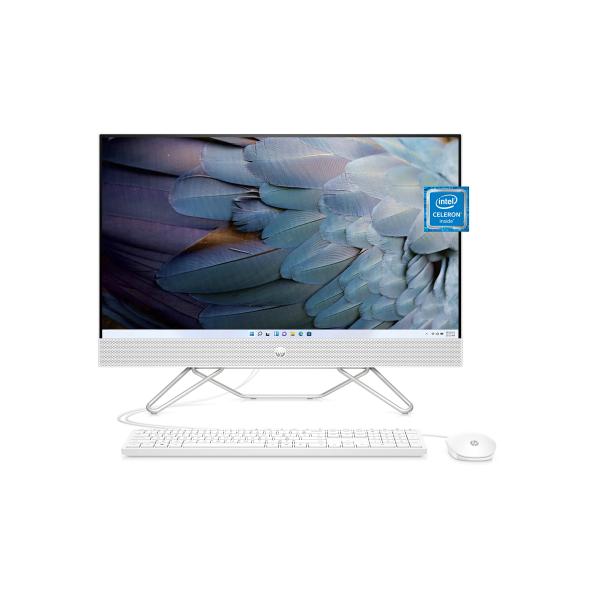 HP 23.8” All in One Desktop PC, Intel Celeron Proc...