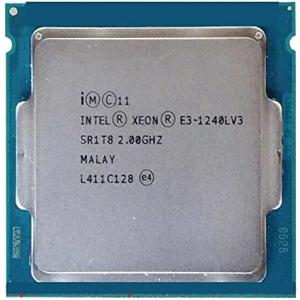 コンピューターコンポーネント CPU Xeon E3-1240LV3 プロセッサー 2.00GHz 8M 25W クアッドコア E3 1240LV3 LGA1150 E3-1240L V3 E3 1240L V3 Mature Technol