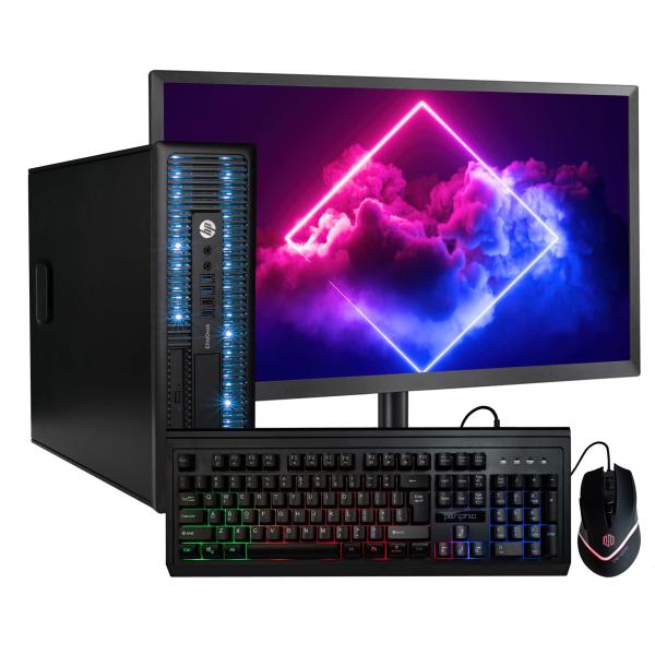 HP ProDesk (RGB) Desktop Computer | Quad Core Inte...