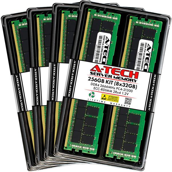 A Tech 256GB キット (8x32GB) RAM for Supermicro Super...