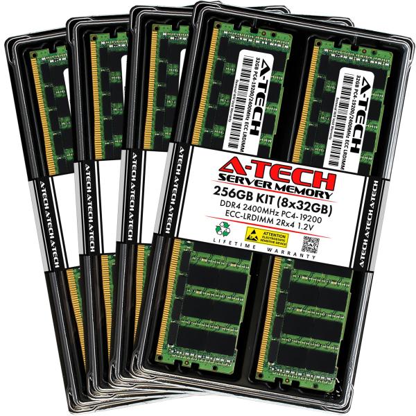 A Tech 256GB キット (8x32GB) RAM Supermicro SuperServ...