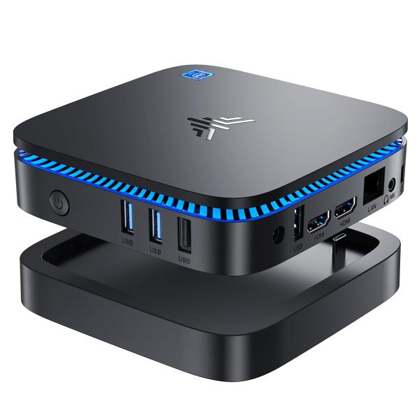 KAMRUI AK1 Plus Mini PC, Intel 12th Gen Alder Lake...