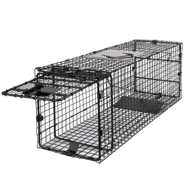 Humane Way Folding 32 Inch Live Humane Animal Trap...