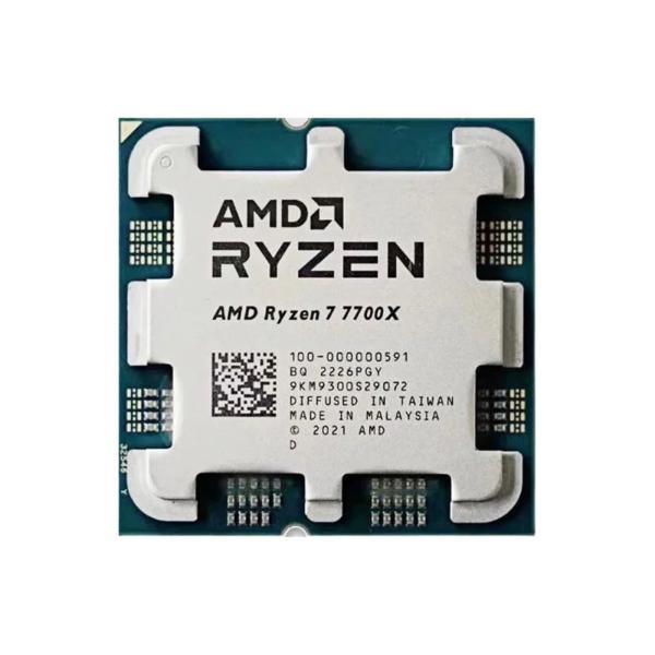 AMD Ryzen 7 7700X R7 7700X 4.5 GHz 8コア 16スレッド CPUプ...