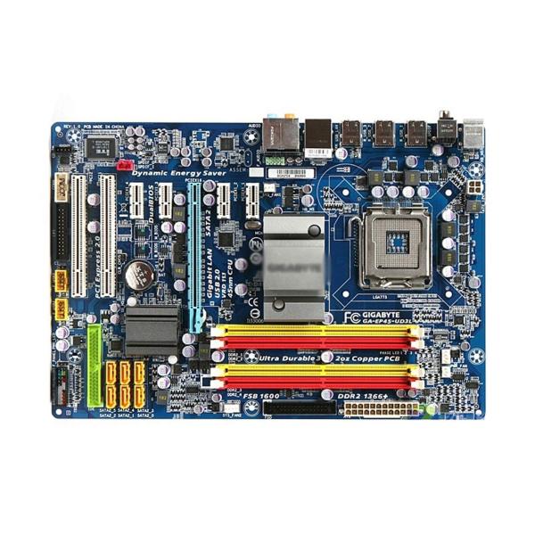 マザーボードゲーミングLGA 775 Intel(インテル) DDR2 Gigabyt GA EP4...