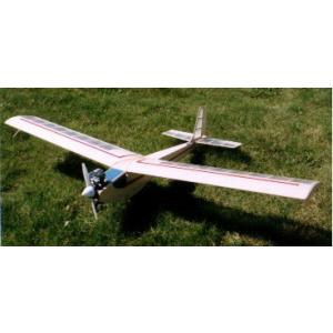 【希少・未組立】ムサシ模型 スカイカンガルー号 ラジコン飛行機 バルサキット ムサシノ スカイカンガルー号 バルサキット