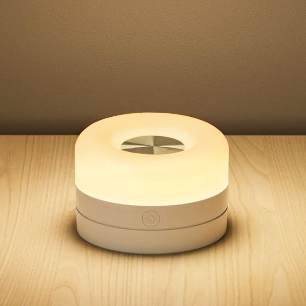 Umimile ベッドサイドランプ 授乳ライト ナイトライト 色温度/明るさ調節 USB充電式 タイ...