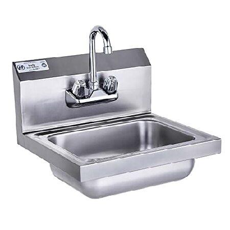 HALLY Stainless Steel Sink for Washing with Faucet...