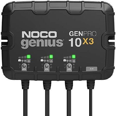NOCO Genius GENPRO10X3, 3-Bank, 30A (10A/Bank) Sma...