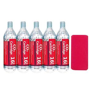 CO2 16g ボンベ ネジ有 ジャケット付