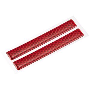 エーモン(amon) 反射プロテクター(レッド) 粘着剤付 幅13mm×長さ95mm×厚さ2mm