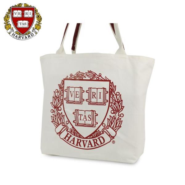 50%OFF ハーバード大学 アメリカ 限定 バッグ トートバッグ ホワイト tote bag