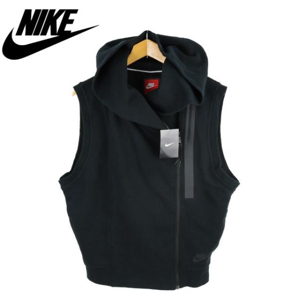 50%OFF ナイキ NIKE M size ジップアップパーカー Hoodie 689067 ブラ...