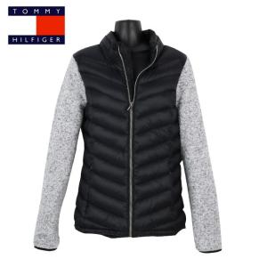 50%OFF トミーヒルフィガー TOMMY HILFIGER M L size ジャケット Jacket ダウンジャケット　TW60OP520 ブラック レディース 正規品｜sakuramoon