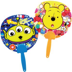 ディズニー顔柄ミニうちわ2 うちわ 保育園 幼...の詳細画像1