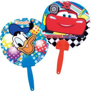 ディズニー顔柄ミニうちわ2 うちわ 保育園 幼...の詳細画像2