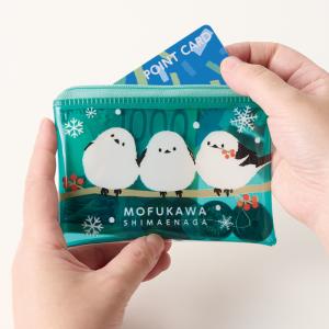 もふかわシマエナガ ミニウォレットポーチ 財布...の詳細画像2