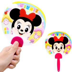 ディズニー顔柄ミニうちわ 景品 粗品 防水 扇...の詳細画像4