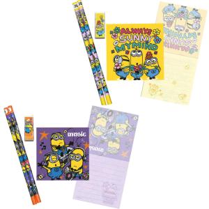 ミニオンズおりがみメモ文具4点セット 文具セッ...の詳細画像1