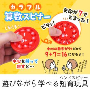 カラフル算数スピナー SNS おもちゃ ハンド...の詳細画像1