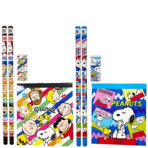 スヌーピーカラフル4点文具セット 景品 粗品 ...の詳細画像2