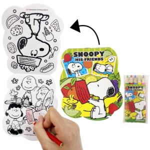 新スヌーピーぬりえセット 景品 粗品 ぬり絵 ...の詳細画像2