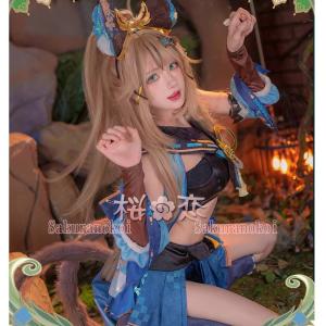 原神 げんしん genshin 綺良々 きらら コスプレ 衣装 cosplay イベント パーティー コスチューム 変装 仮装 mg195｜sakuranokoi