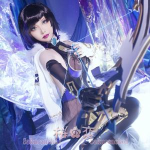 【爆買WEEK P10倍+11倍】原神 げんしん genshin 夜蘭 イェラン コスプレ 衣装 cosplay イベント パーティー コスチューム 変装 仮装 scm042